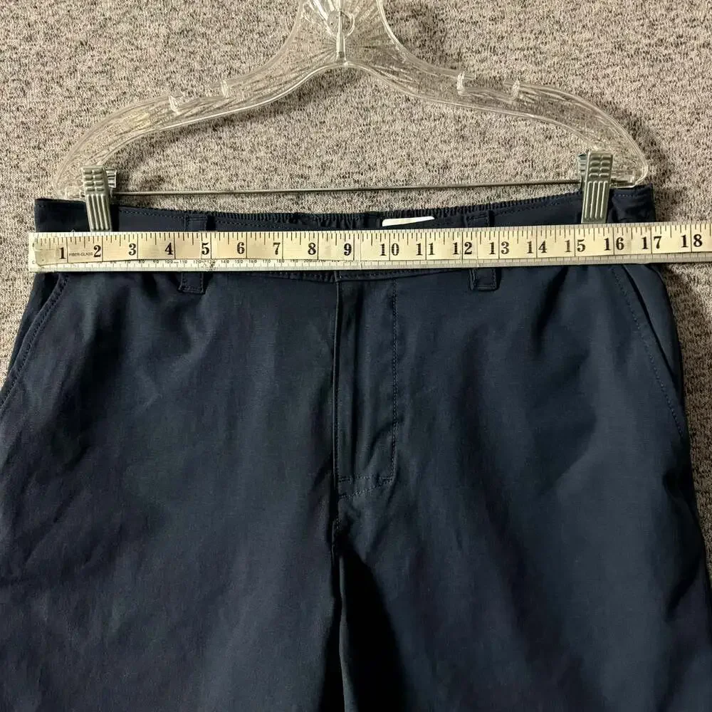 Banana Republic Men's Size 34 Blue Polyester Chino Shorts